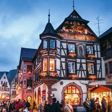 Au Bon Vieux Port Maison De Alsacienne A 10 Mn De Ribeauville, 20 Mn D'europapark Semesterbostad