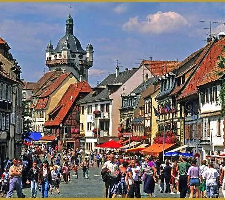 Au Bon Vieux Port Maison De Alsacienne A 10 Mn De Ribeauville, 20 Mn D'europapark Semesterbostad *